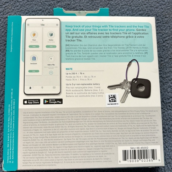 Tile- tracking system — - Picture 2 of 5